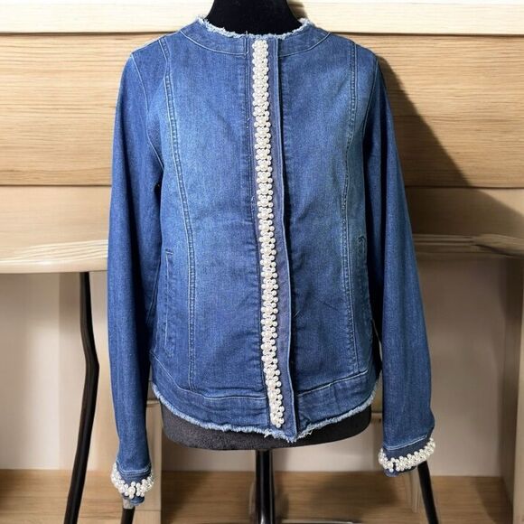 LOGO Limited Edition Pearl & Denim Jacket (0) - Picture 1 of 8